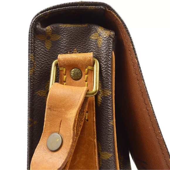 LOUIS VUITTON CARTOUCHIERE MM SHOULDER BAG MONOGRAM M51253 8906SL KK33667 - Picture 4 of 9